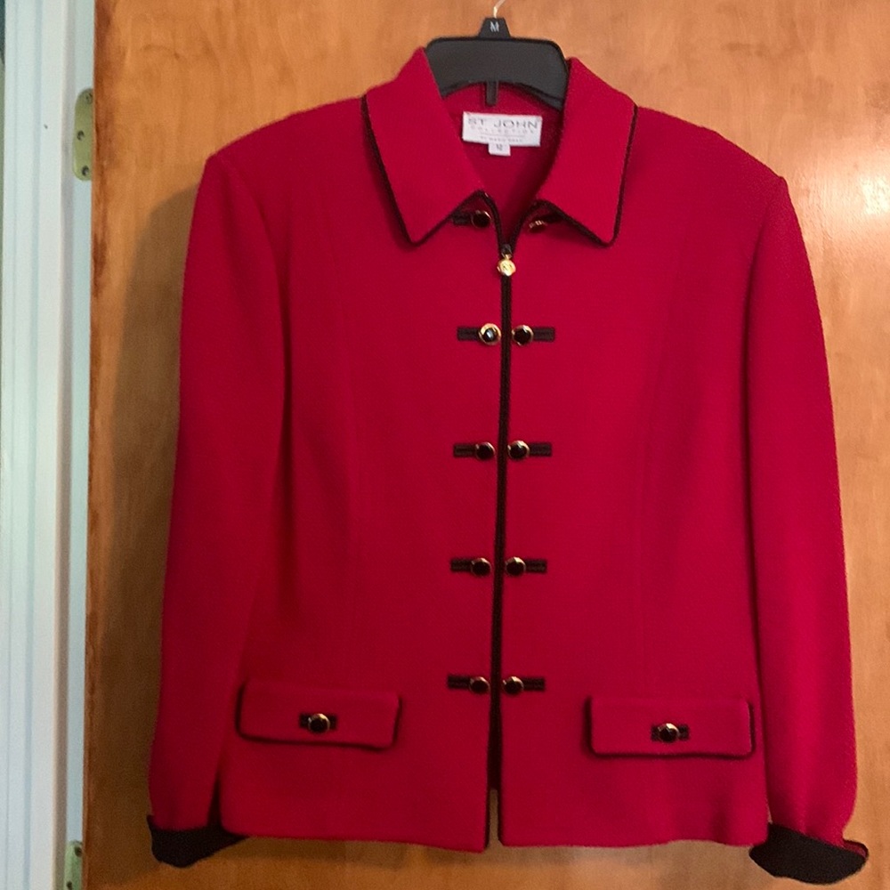 St. John, women’s jacket, size 12